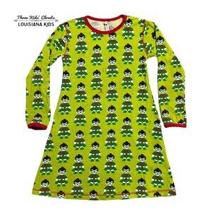 Maxomorra Sz 110/116 (5-6Y) Superboy Superhero Dress